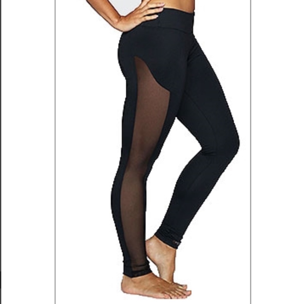 Yogabela Curitiba Mesh Leggings Black Small/Xsmall